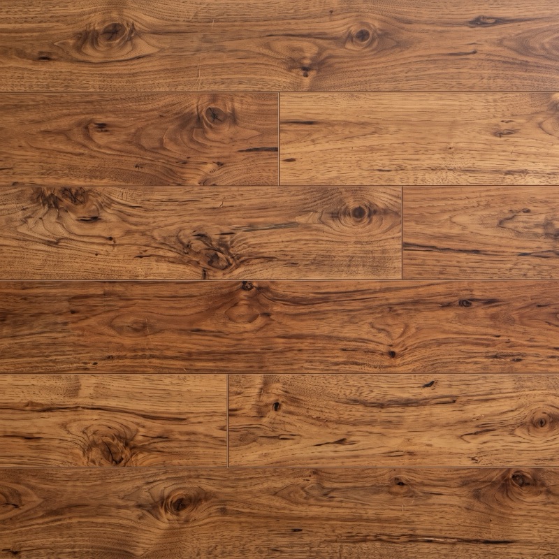 Rustic Hickory Laminate flooring sample